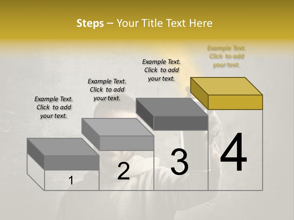 Write Graffiti Splash PowerPoint Template