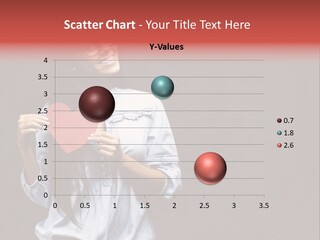 Damaged Portrait Romance PowerPoint Template