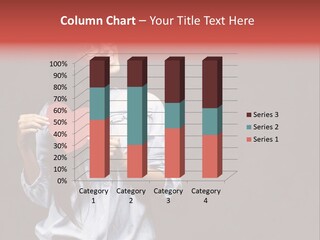 Damaged Portrait Romance PowerPoint Template