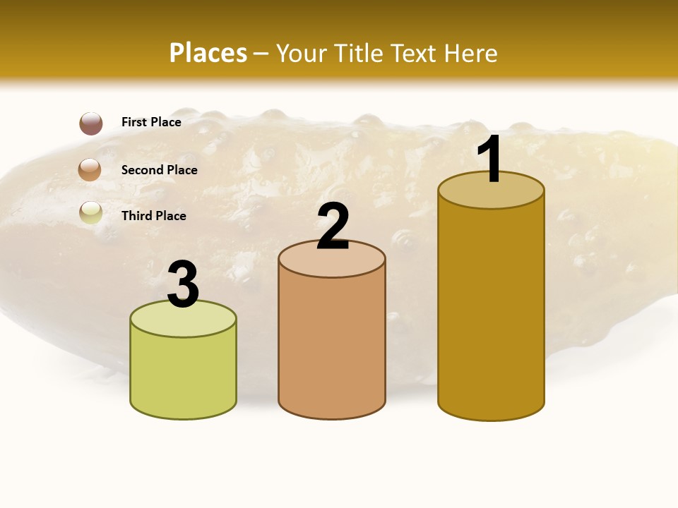 Vegan Bent Single PowerPoint Template