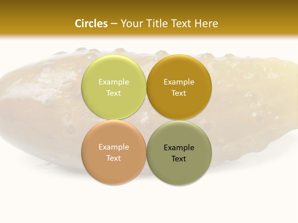 Vegan Bent Single PowerPoint Template