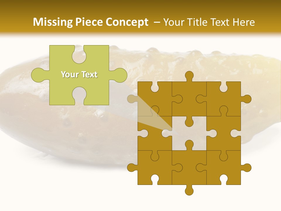 Vegan Bent Single PowerPoint Template