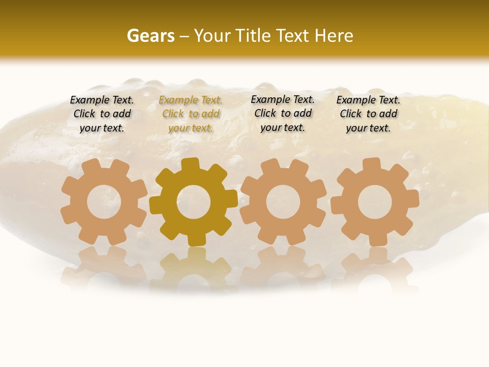 Vegan Bent Single PowerPoint Template