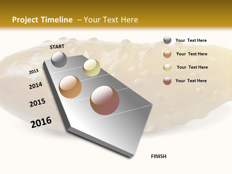 Vegan Bent Single PowerPoint Template