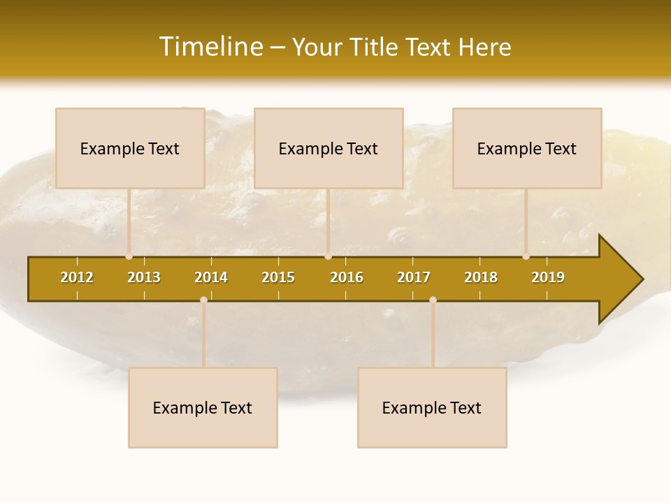 Vegan Bent Single PowerPoint Template