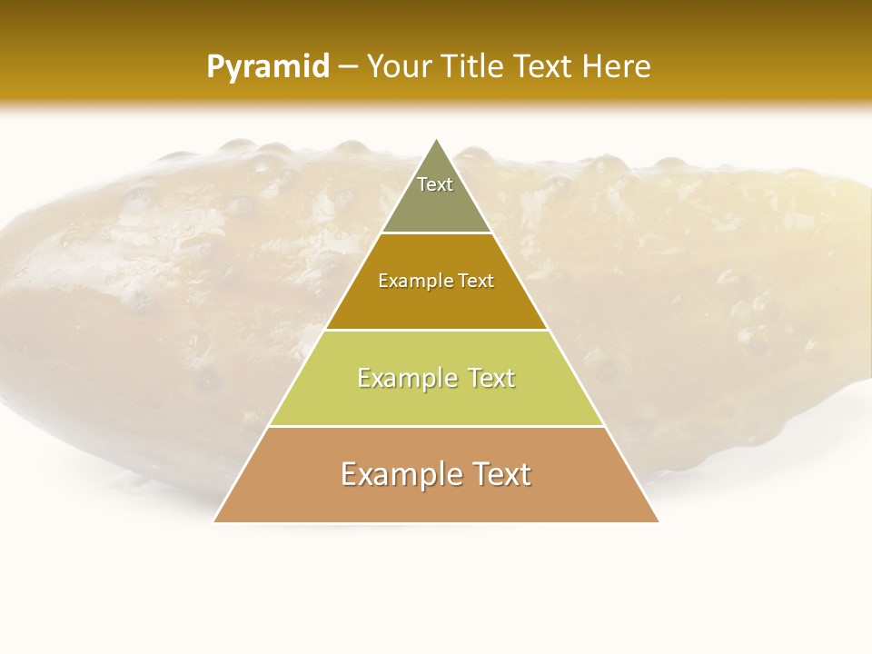 Vegan Bent Single PowerPoint Template