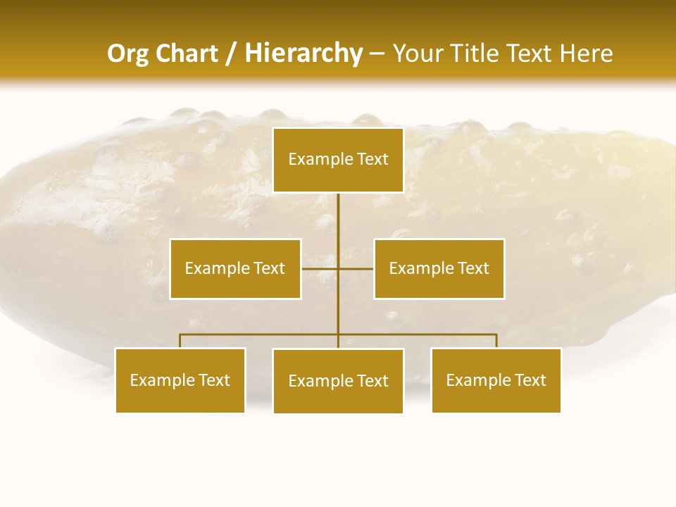 Vegan Bent Single PowerPoint Template