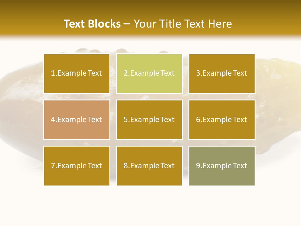 Vegan Bent Single PowerPoint Template