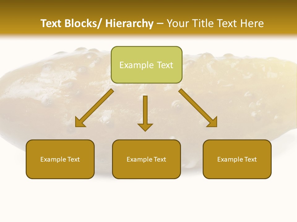 Vegan Bent Single PowerPoint Template