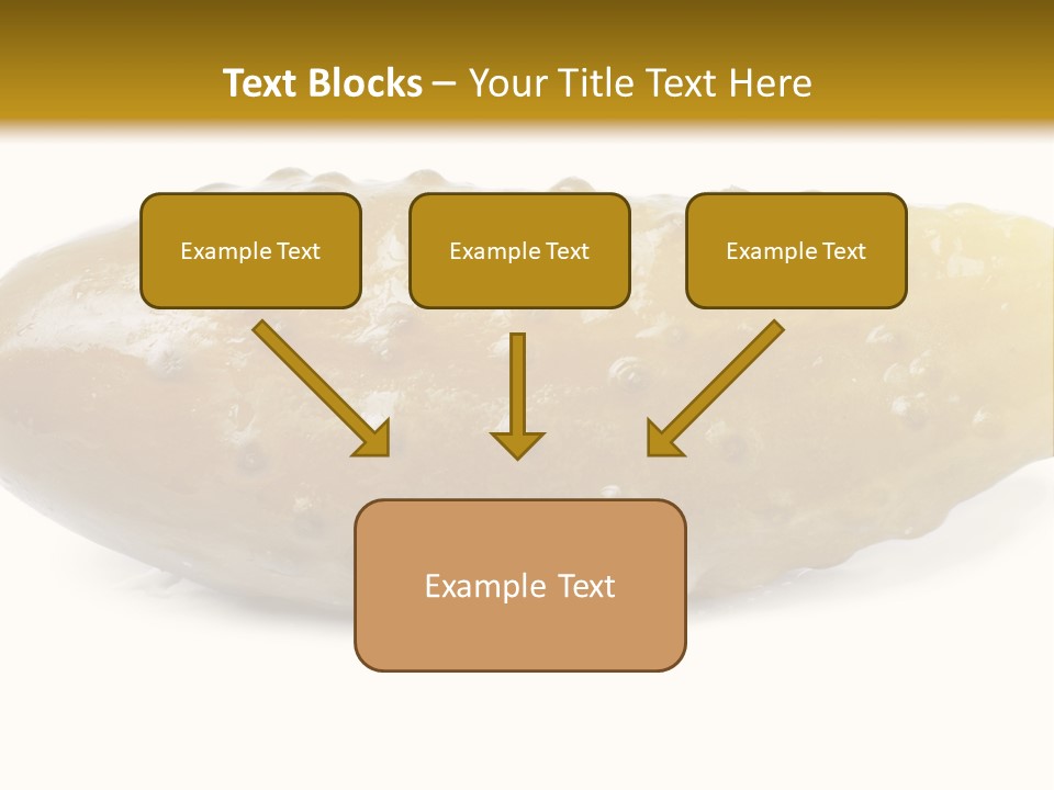 Vegan Bent Single PowerPoint Template