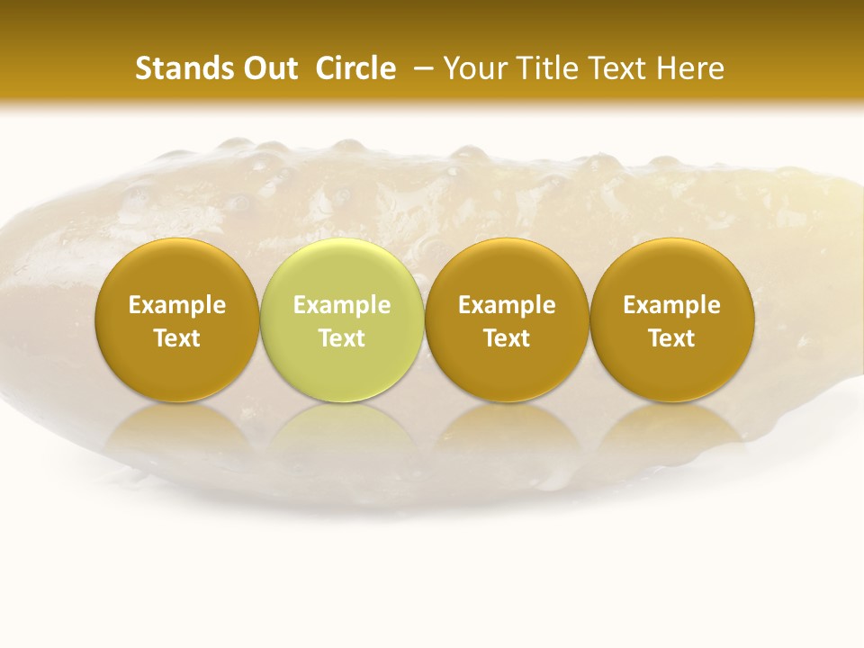 Vegan Bent Single PowerPoint Template