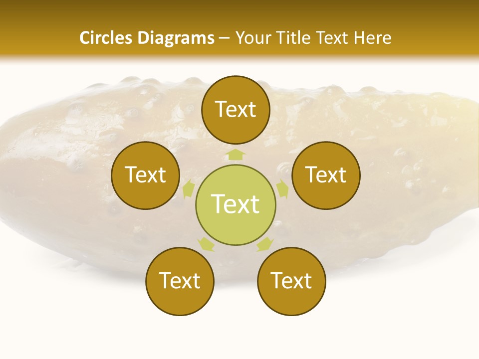 Vegan Bent Single PowerPoint Template