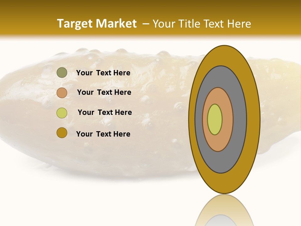 Vegan Bent Single PowerPoint Template