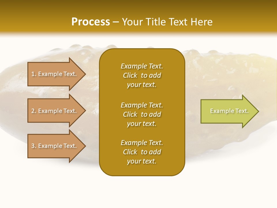 Vegan Bent Single PowerPoint Template