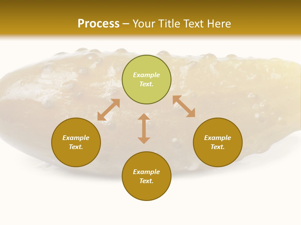 Vegan Bent Single PowerPoint Template