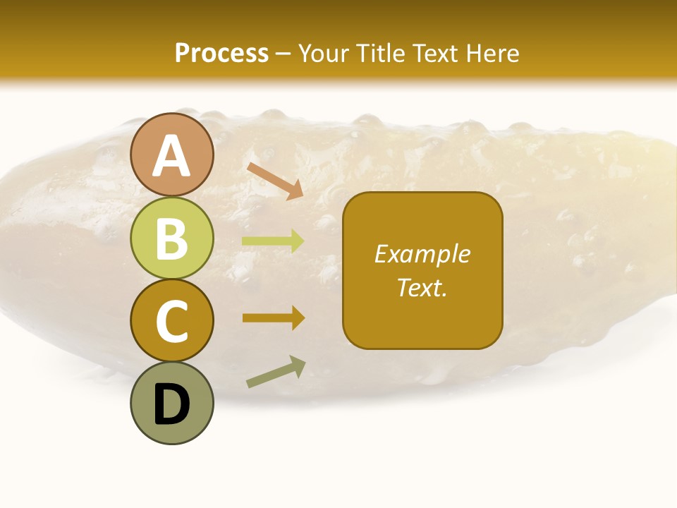 Vegan Bent Single PowerPoint Template