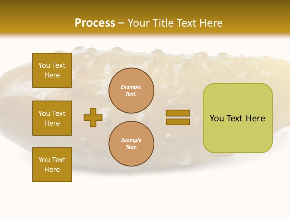 Vegan Bent Single PowerPoint Template