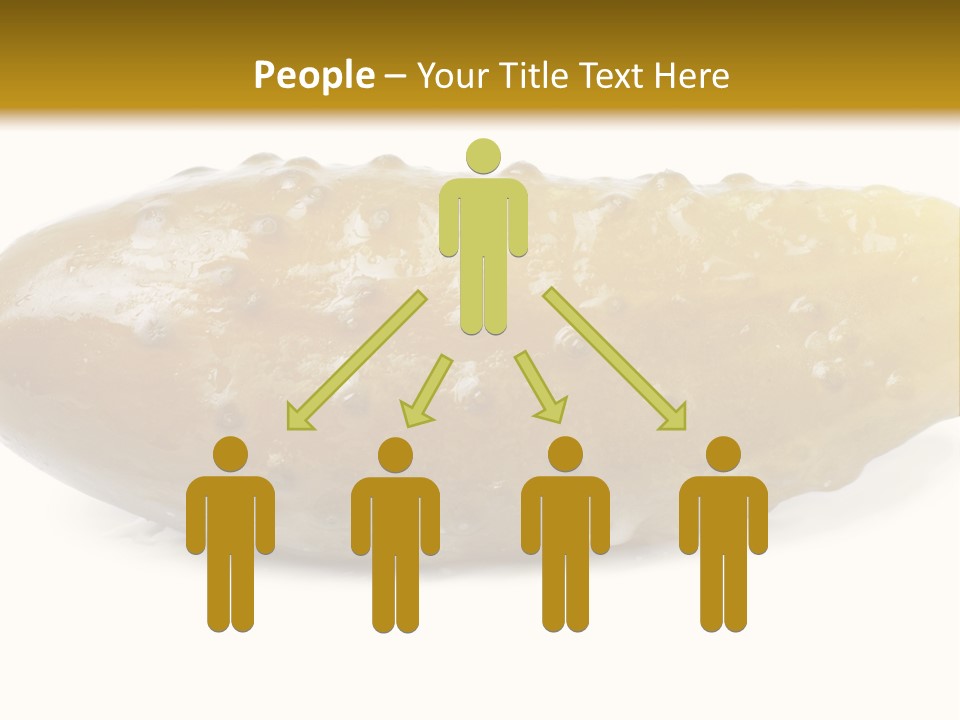 Vegan Bent Single PowerPoint Template