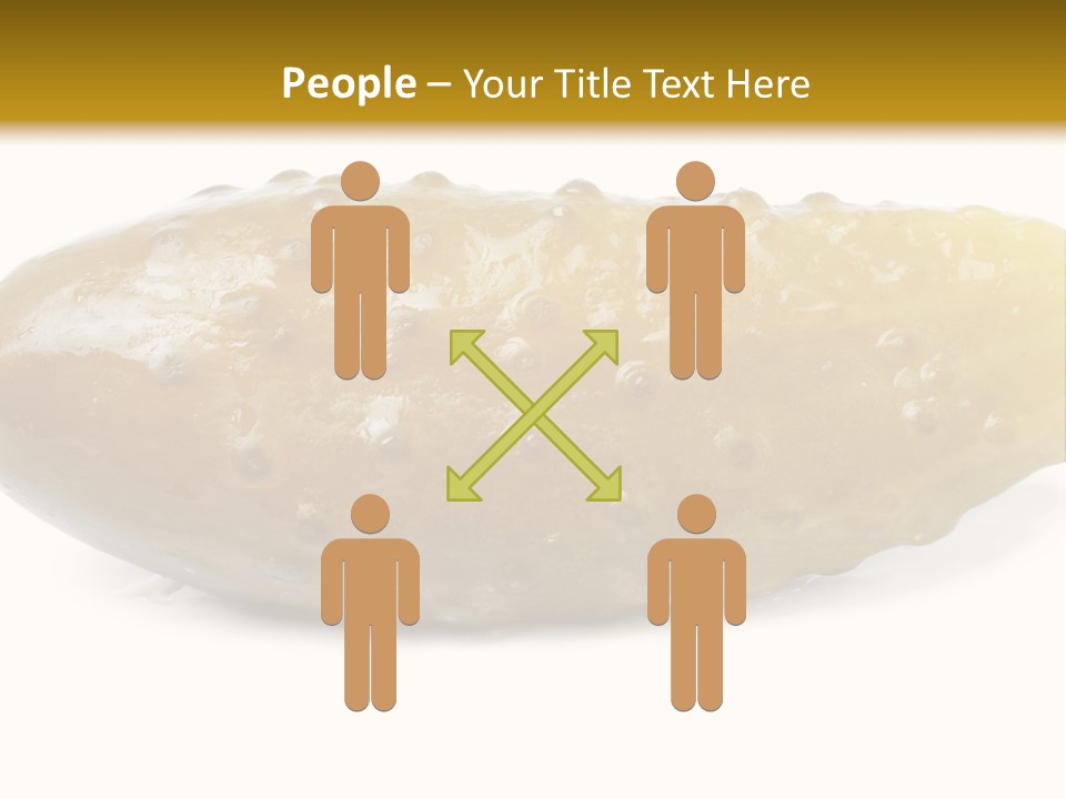 Vegan Bent Single PowerPoint Template