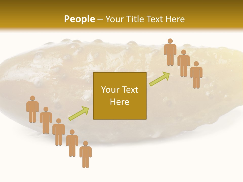 Vegan Bent Single PowerPoint Template