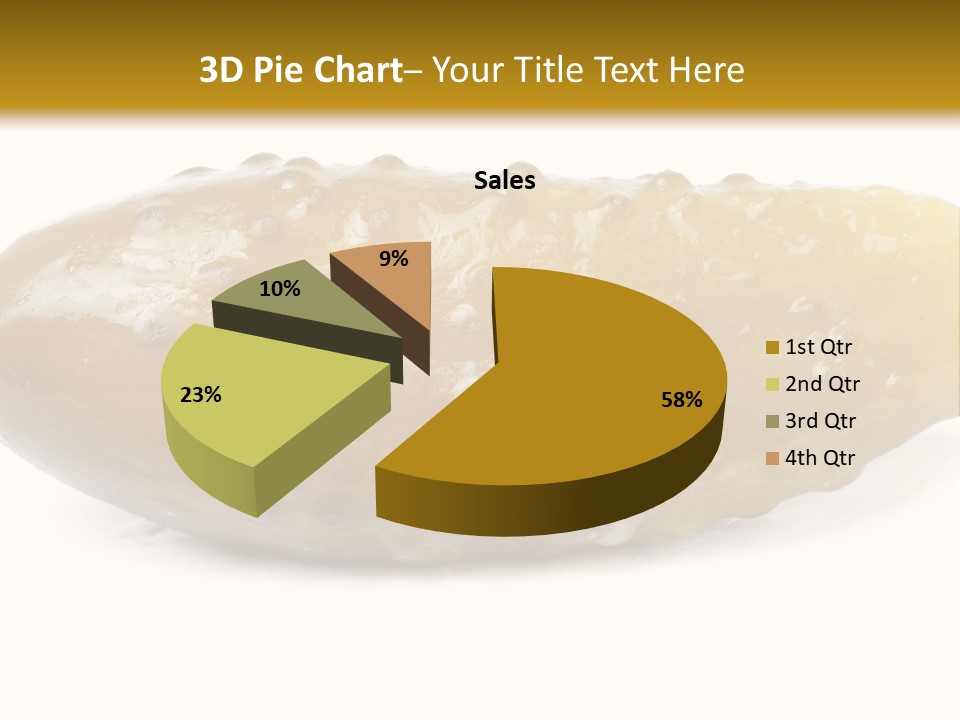 Vegan Bent Single PowerPoint Template