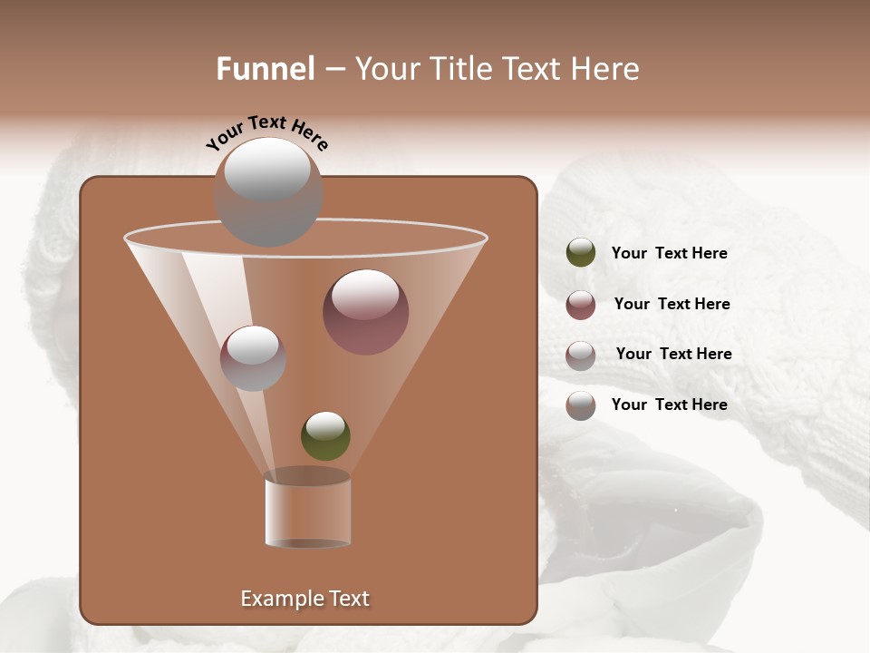 Studio Shot White Clothing PowerPoint Template