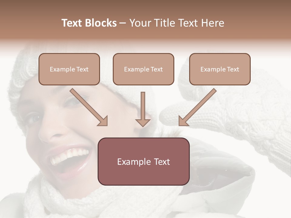 Studio Shot White Clothing PowerPoint Template