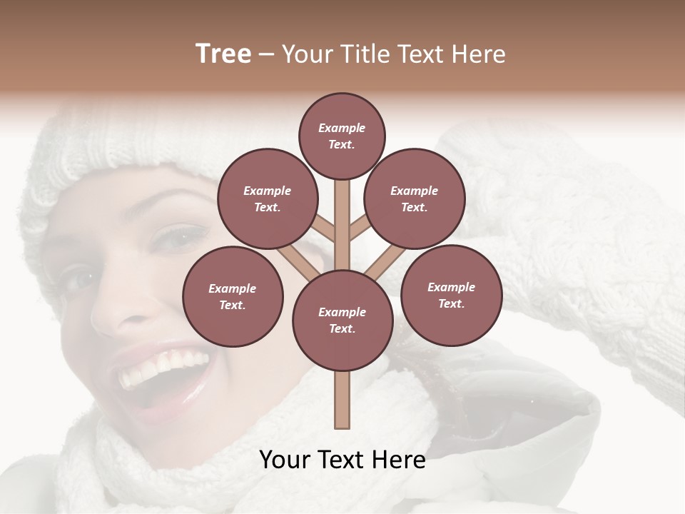 Studio Shot White Clothing PowerPoint Template