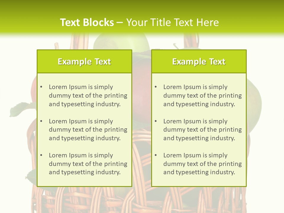 Citrus Nature Diet PowerPoint Template