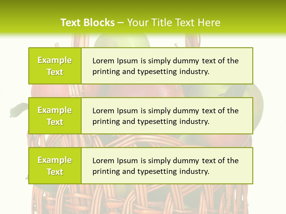 Citrus Nature Diet PowerPoint Template