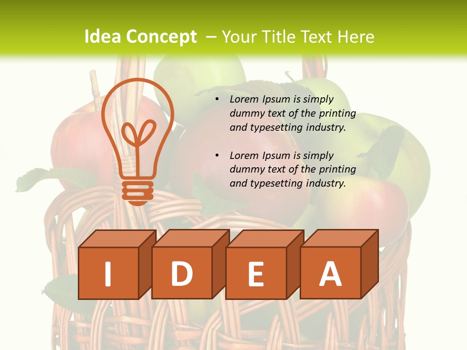 Citrus Nature Diet PowerPoint Template