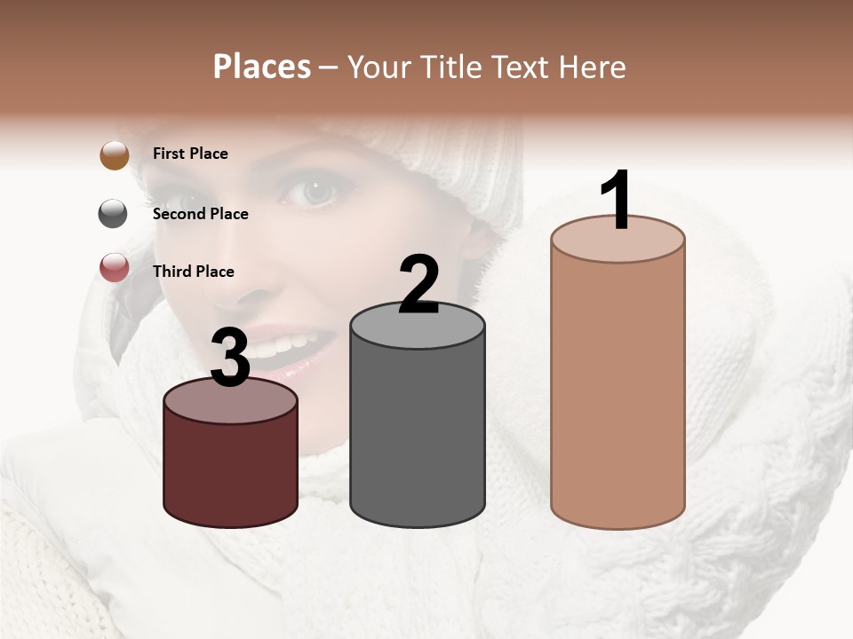 Young Pretty  PowerPoint Template