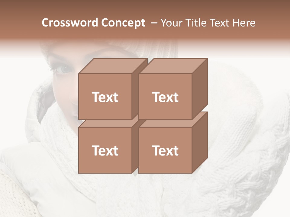 Young Pretty  PowerPoint Template
