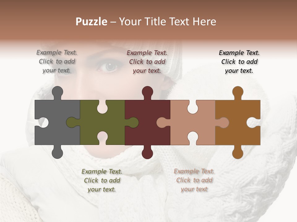 Young Pretty  PowerPoint Template