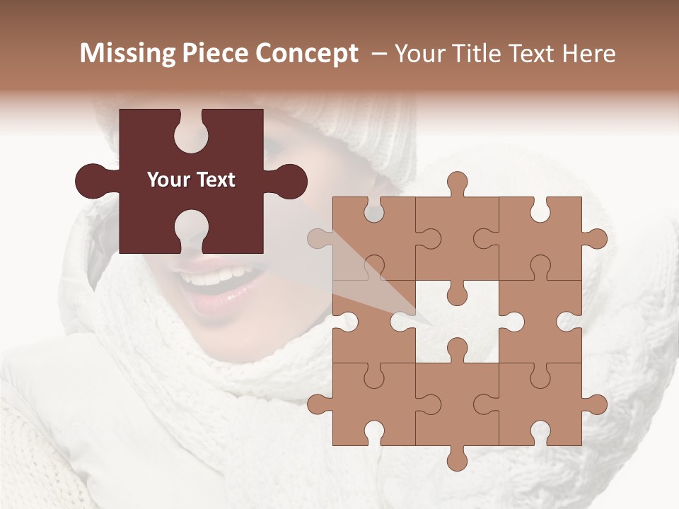 Young Pretty  PowerPoint Template