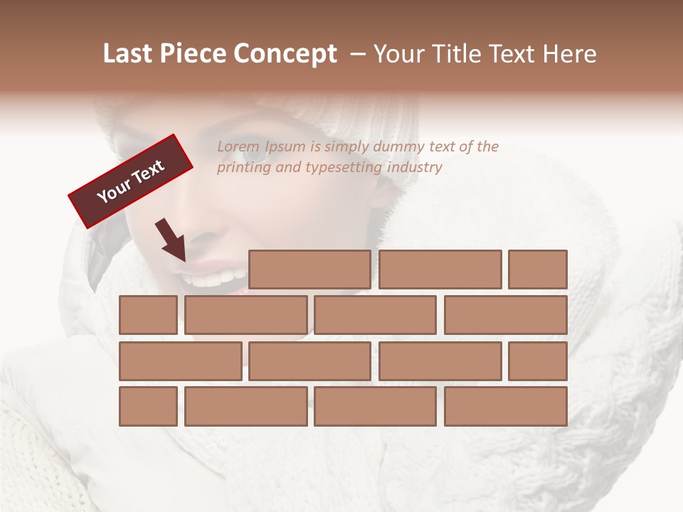 Young Pretty  PowerPoint Template