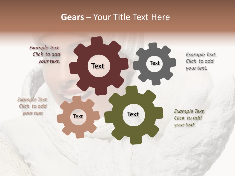 Young Pretty  PowerPoint Template