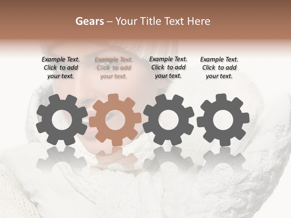 Young Pretty  PowerPoint Template