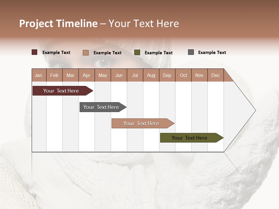 Young Pretty  PowerPoint Template