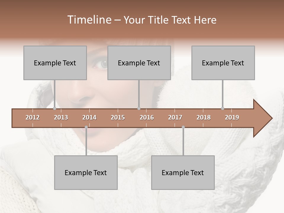 Young Pretty  PowerPoint Template