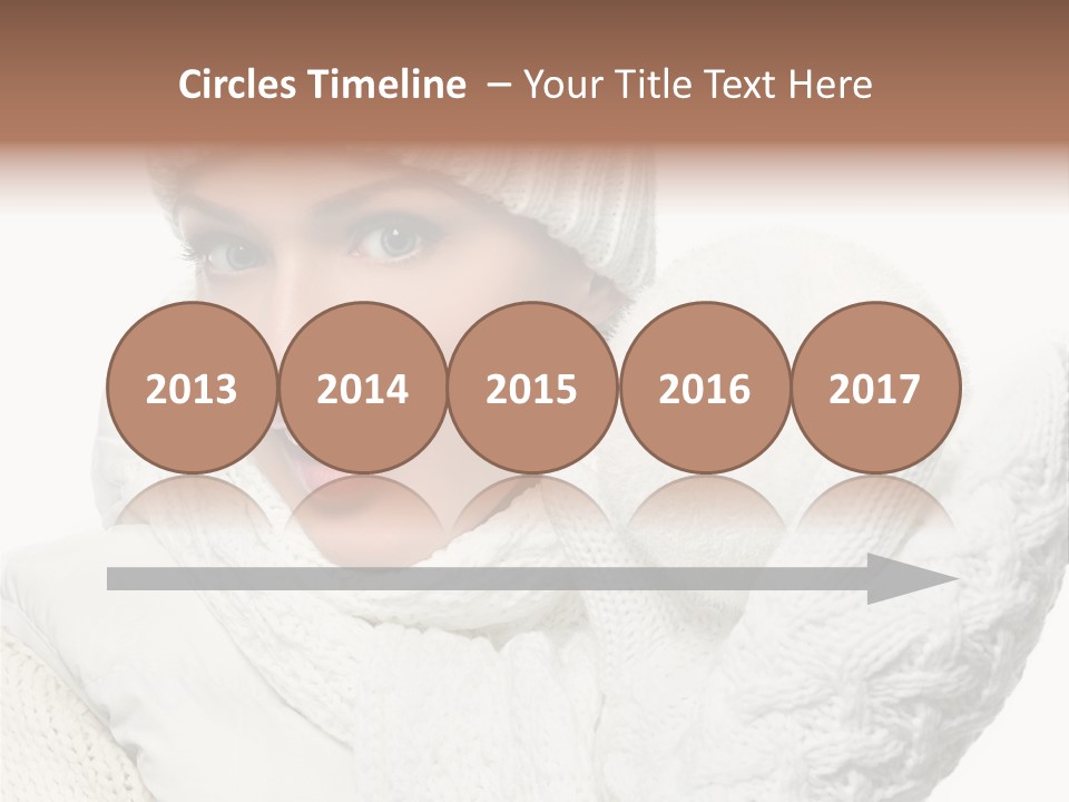 Young Pretty  PowerPoint Template