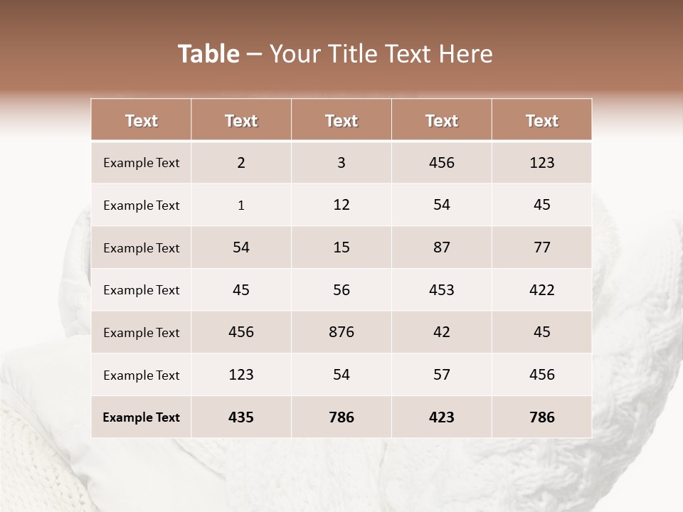 Young Pretty  PowerPoint Template