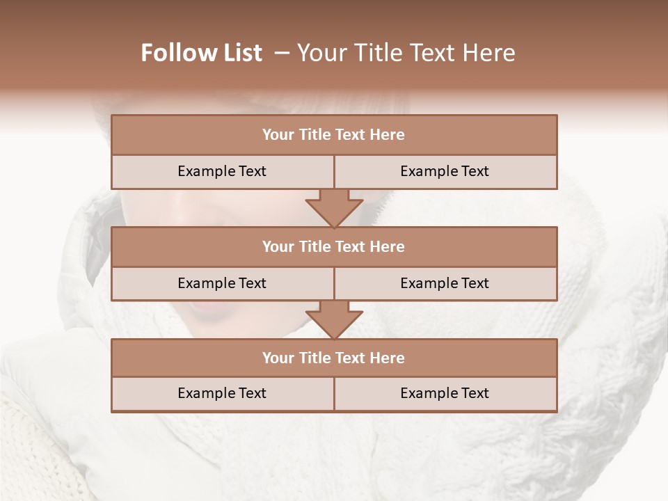 Young Pretty  PowerPoint Template