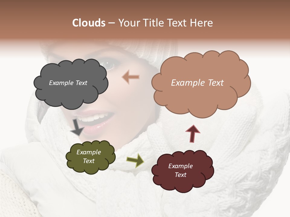 Young Pretty  PowerPoint Template