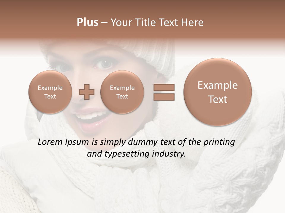 Young Pretty  PowerPoint Template