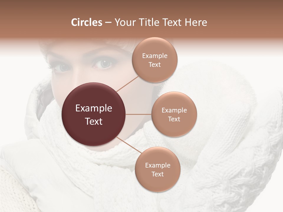 Young Pretty  PowerPoint Template