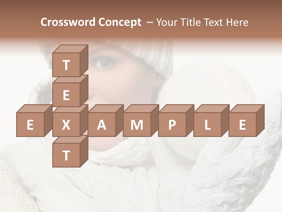 Young Pretty  PowerPoint Template