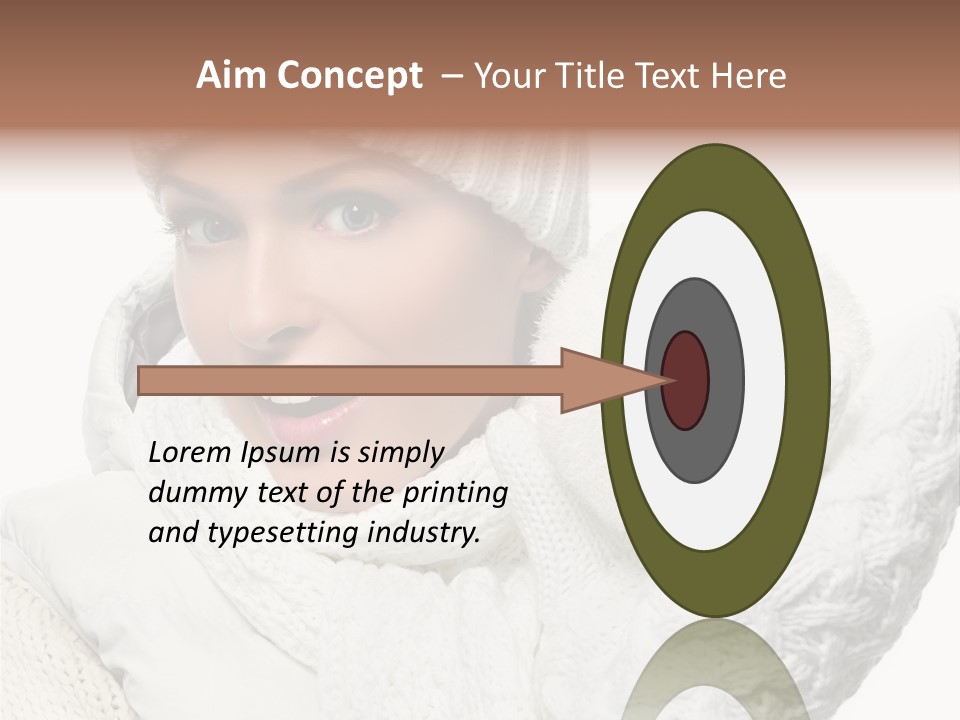 Young Pretty  PowerPoint Template