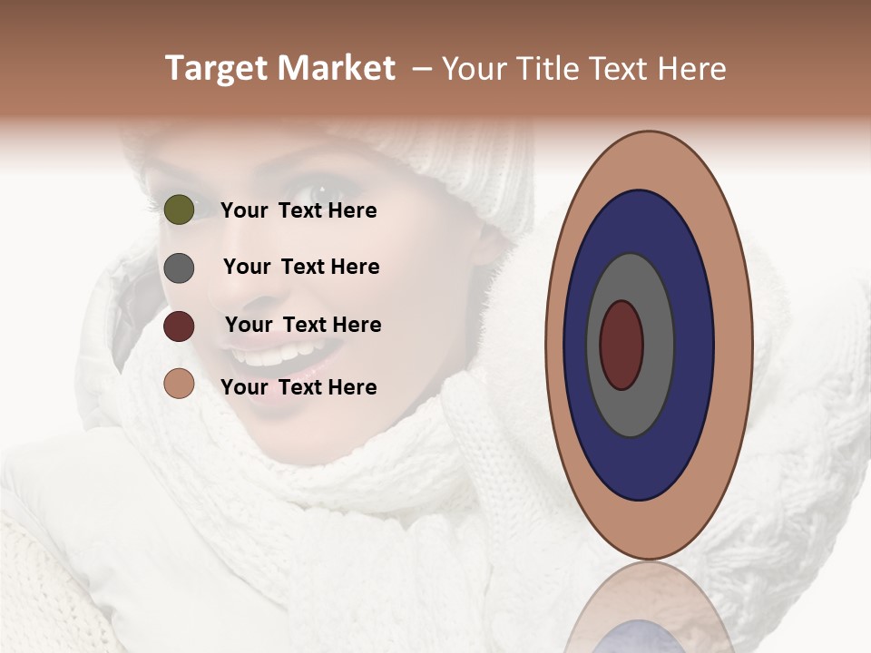 Young Pretty  PowerPoint Template