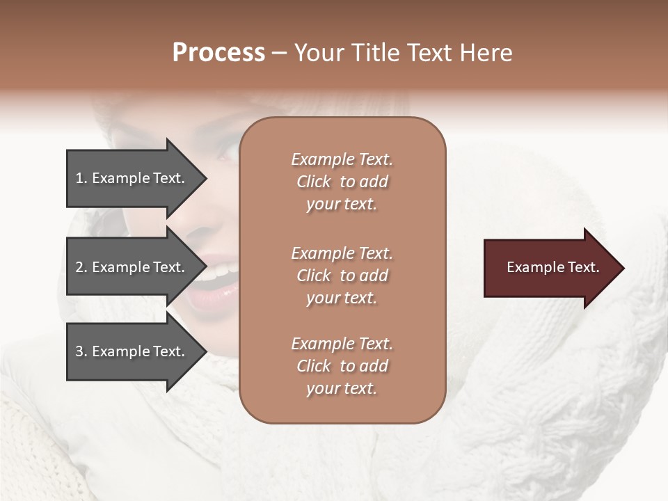 Young Pretty  PowerPoint Template